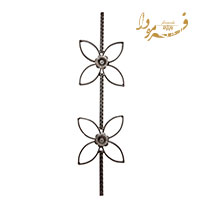 Flat Wrought Iron Flower design Fermuda